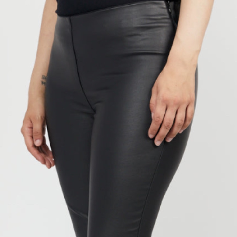 B.Copenhagen coated leggings, black NEW, UNWORN